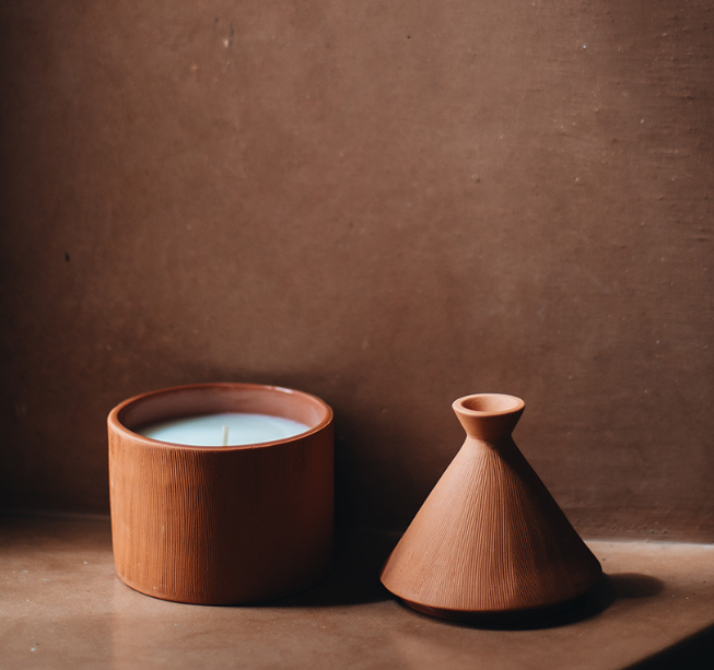 Bougie Tajine candle Terracota